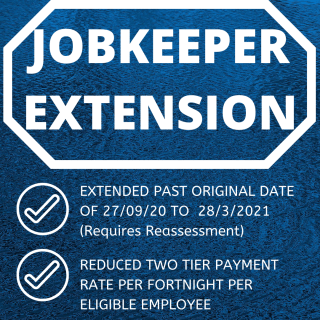 JobKeeper Payment Scheme - Extension and Changes